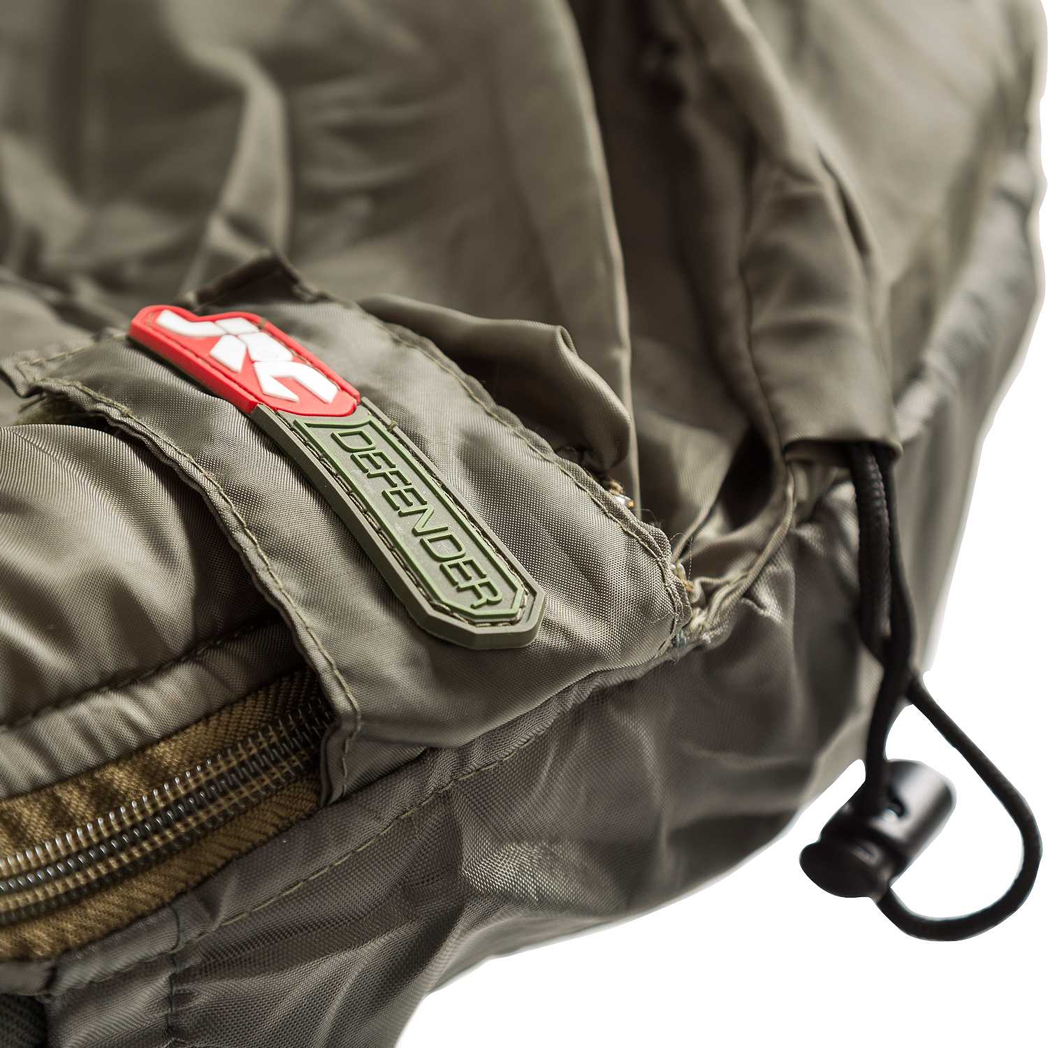 JRC Defender Fleece Sleeping Bag Close Up
