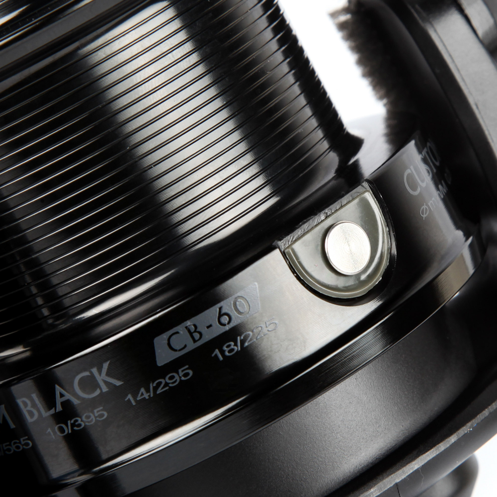Okuma Custom Black Fixed Spool Predator Reel