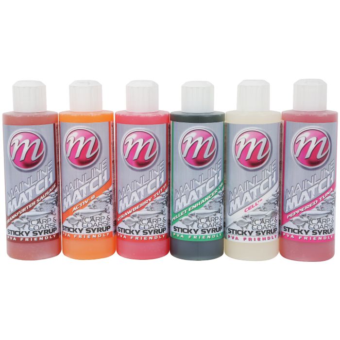 Mainline Match Carp & Coarse Sticky Syrups 250ml