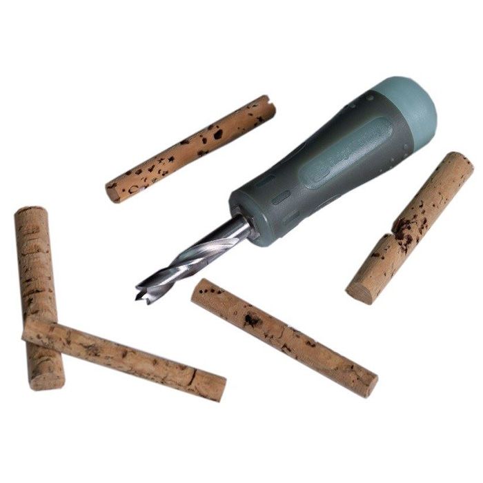 Pièce de Montage RidgeMonkey Combi Bait Drill With Cork Sticks