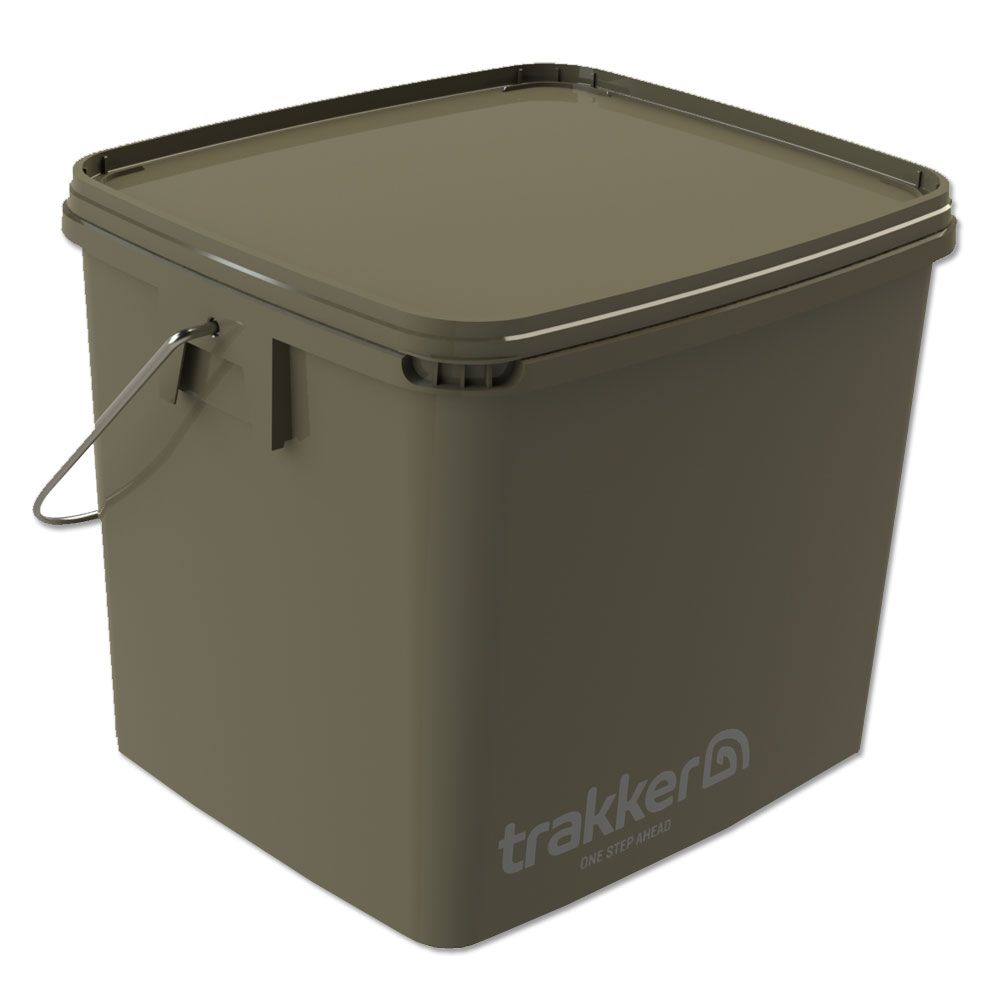 Seau à Appâts Trakker 13L Olive Square Container