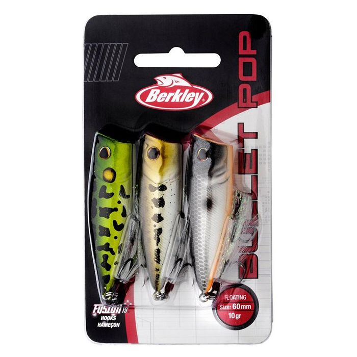 Leurre Berkley Bullet Pop 3 Pack
