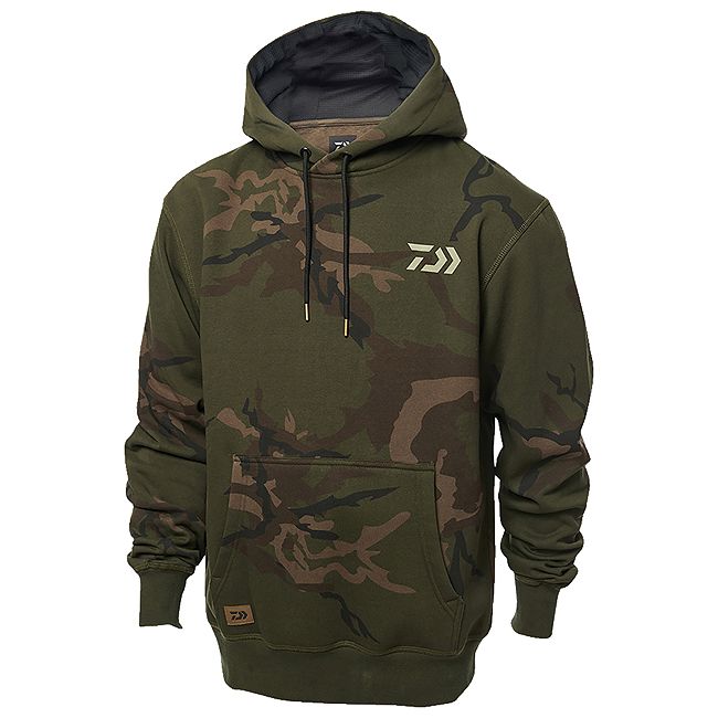 Sweat Daiwa Carp Green Camo Hoodie