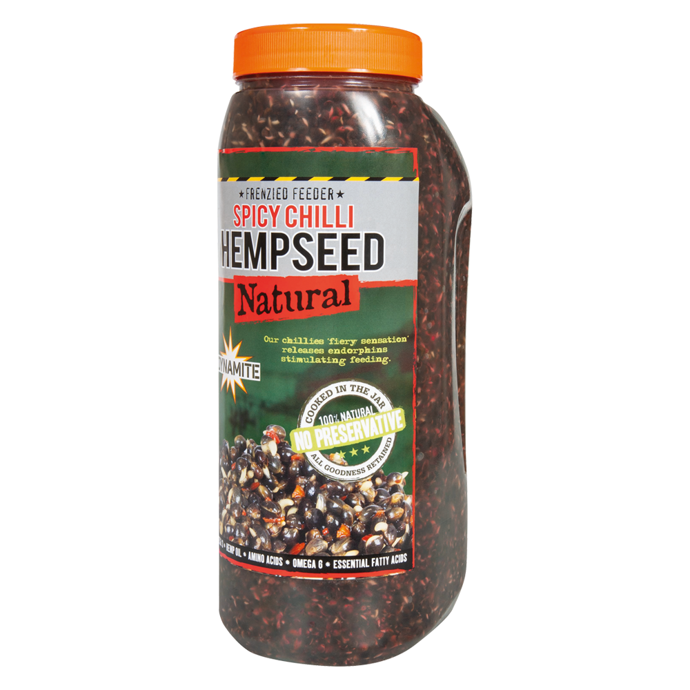 Graine Dynamite Baits Frenzied Spicy Chilli Hempseed Feeder Jar