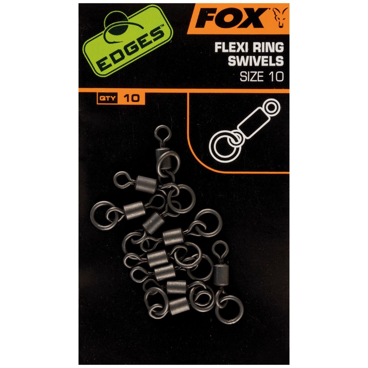 Fox Edges Flexi Ring Swivel