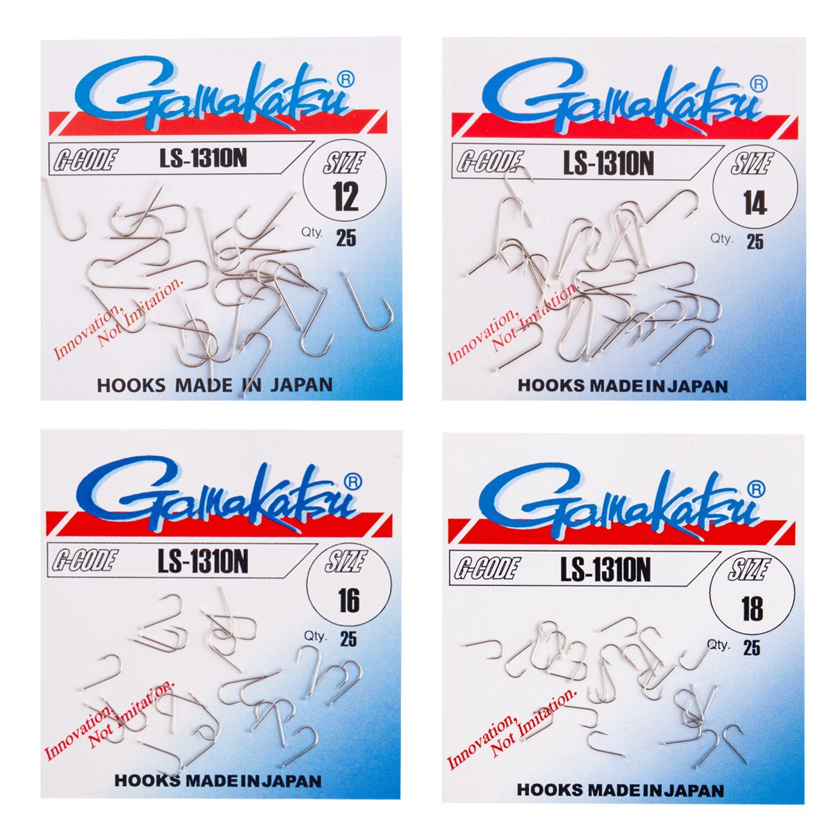 Hameçons Nickel Gamakatsu LS-1310