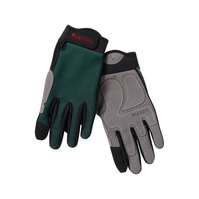 Gant Westin Drip UPF Gloves - Petrol Blue