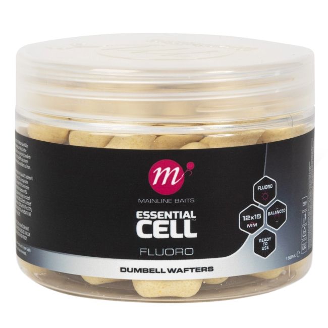 Mainline Essential Cell Fluoro Dumbell Wafters White