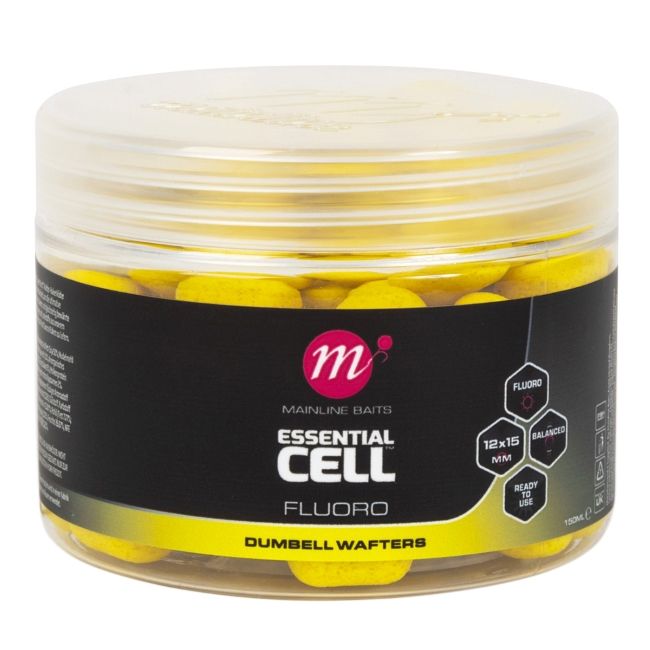 Mainline Essential Cell Fluoro Dumbell Wafters Yellow