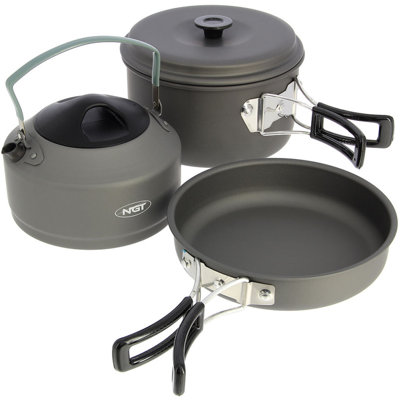 NGT Aluminium Outdoor Cook Set 3-Piece