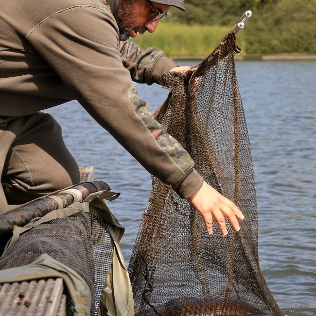 Epuisette OMC Black Pearl Landing Net 42