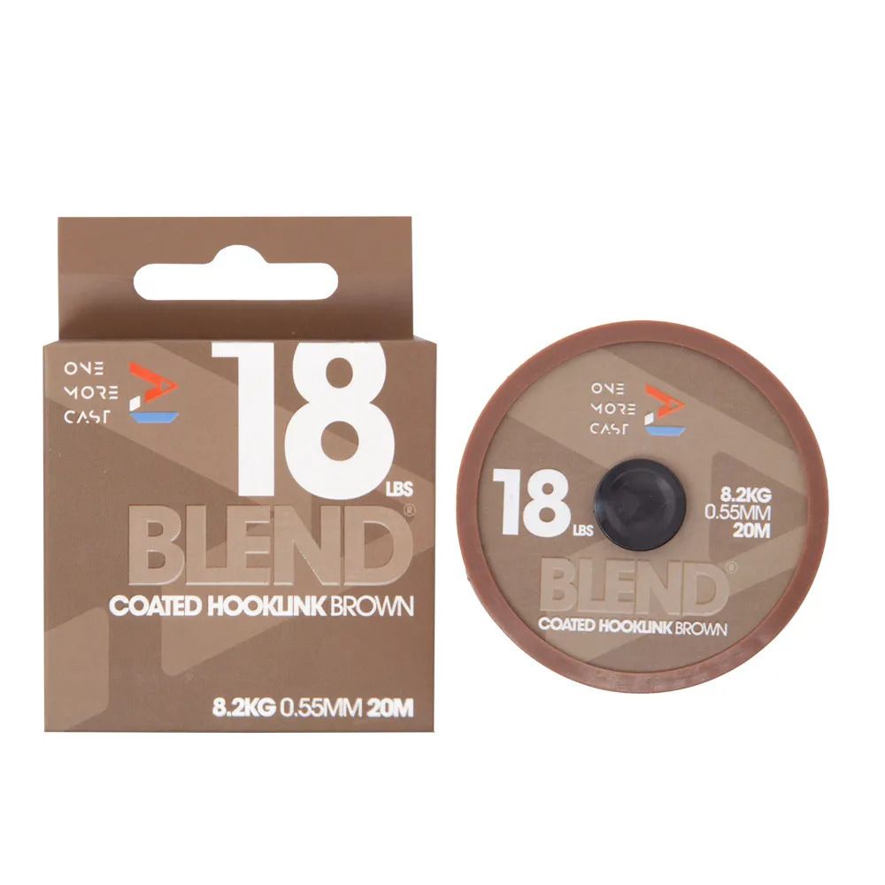 Matériau de Bas de Ligne OMC Blend Coated Brown 20m