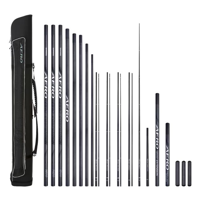 Canne à Emmanchement Shimano Aero Pro Competition Pole Package 13m