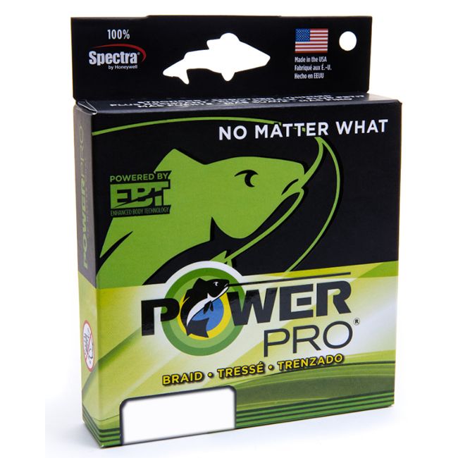 Ligne Tressée PowerPro Braided Line 2740m - White