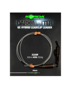 Korda Dark Matter Fishing Leader QC Hybrid Clip