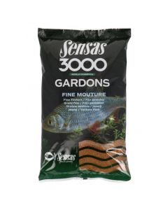 Sensas 3000 Gardons (Roach) Fine Texture Groundbait 1kg