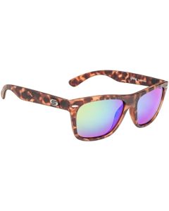 Strike King SK Plus Cash Matte Tortoiseshell Frame Multi Layer Green Mirrror Amber Base Lens