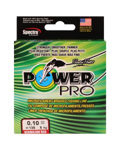 PowerPro Red Braided Mainline