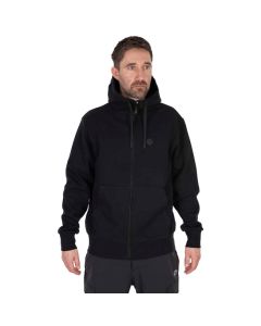 Matrix Stealth Zipped Hoodie - Black
