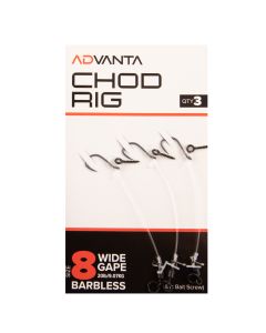 Advanta Chod Rigs With Bait Screws