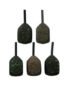 Advanta Inline Square Pear Carp Leads - Pack of 5