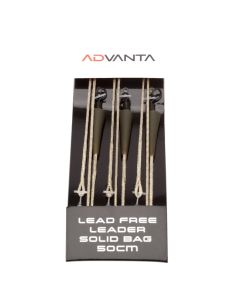 Advanta Lead Free Leader Solid Bag 50cm - Pack of 3