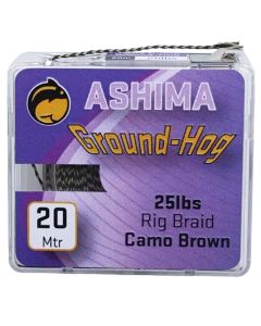 Ashima Ground-Hog Braided Fishing Hooklink Material 20m