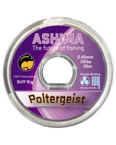 Ashima Poltergeist Fluorocarbon Fishing Hooklink Material 25m