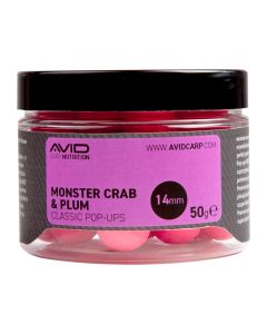 Avid Carp Classic Pop Ups - Monster Crab & Plum