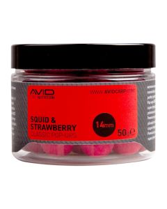 Avid Carp Classic Pop Ups - Squid & Strawberry