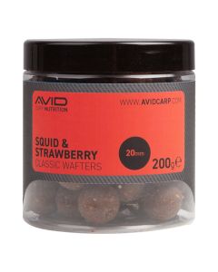 Avid Carp Classic Wafters - Squid & Strawberry