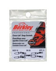 Berkley McMahon Cross-Lok Fishing Snaps/Swivels