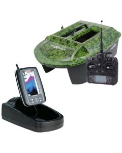 Anatec MAXBOAT Ivy Fishing Bait Boat + ALF500 Fish Finder