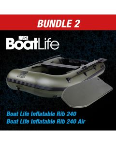 Nash Boat Life Inflatable RIB 240 & Air Deck Bundle