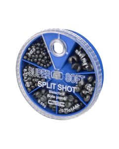 C-Tec Super Soft Split Shot 6 Compartments