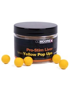 CC Moore Pro-Stim Liver Yellow Pop Ups