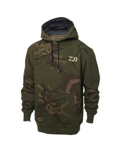 Daiwa Carp Green Camo Hoodie