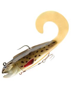 Daiwa D'Wolf Curly Shad Lure Glow Tail