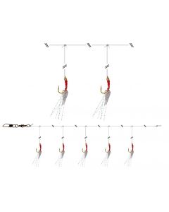 Daiwa GrandWave Herring Rig Pink Glow