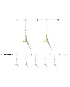 Daiwa GrandWave Herring Rig With Fishskin Glow