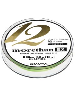 Daiwa Morethan 12 Braid EX+Si Lime Green 300m