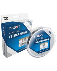 Daiwa N'Zon Sinking Feeder Monofilament Matt Brown 300m