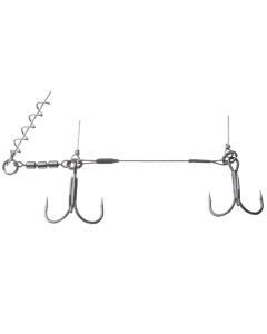 Daiwa Prorex Screw-In Shallow Rig Stinger Hook System