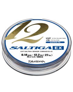 Daiwa Saltiga 12 Braid EX+Si Braided Line Multi Colour 600m