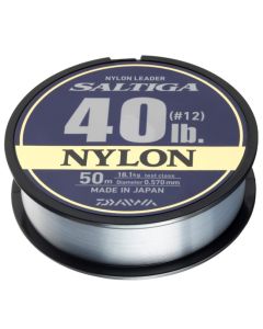 Daiwa Saltiga Nylon Leader Line Clear 50m
