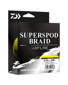 Daiwa Superspod Braid Hi-Vis Yellow 300m
