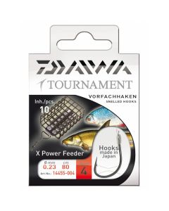 Daiwa Tournament Black Feeder Hooks To Nylon 80cm