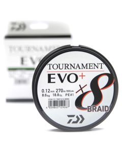 Daiwa Tournament EVO+ X8 Braid - Dark Green