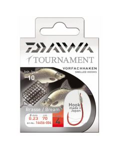 Daiwa Tournament Red Bream Hooks To Nylon 70cm
