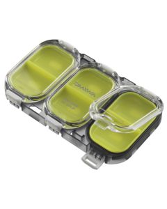 Daiwa Waterproof Sealed Unit Case Green Smoke - 6 Compartments